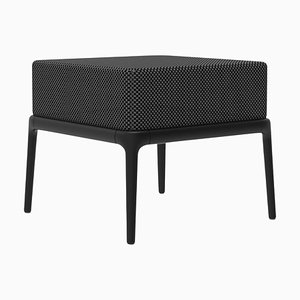 Pouf 50 Xaloc Noir par Mowee