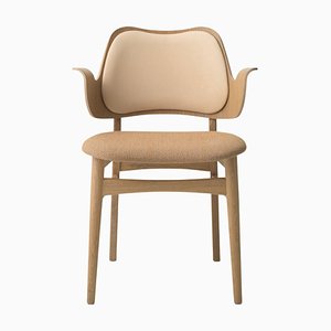 Gesture Chair aus weiß geölter Eiche von Warm Nordic
