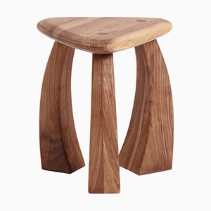 Tabouret Arc De 37 en Noyer Naturel par Project 213A