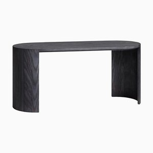 Airisto Bench in Stained Black by Made by Choice