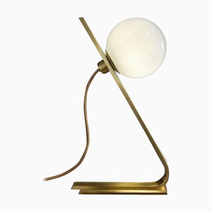Italian Daphne Table Lamp in Brass by Cristina Celestino