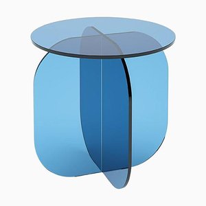 Nor Clear Glass Side Table by Sebastian Scherer
