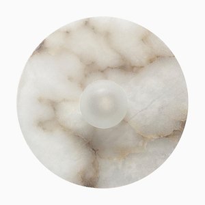 Alba Simple Wall Alabaster Light by Contain