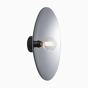 Silberne Zénith Wandlampe von Radar