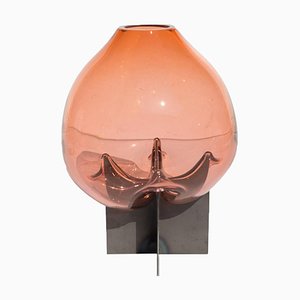Vase de Table Percé Rose par Studio Thier & Van Daalen