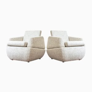 Space Age Lounge Chairs from Lubuskie Furniture Factory, Poland, 1970s, Set of 3