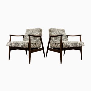 Set of GFM-87 Armchairs by Juliusz Kędziorek for GFM, 1960s