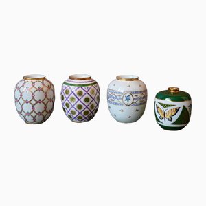 Vases Vintage en Porcelaine de Arzberg, Allemagne, 1950s, Set de 4