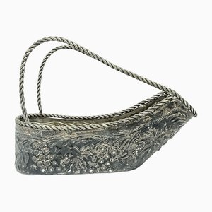 Cesto per bottiglie di champagne Art Nouveau, Germania, anni '50