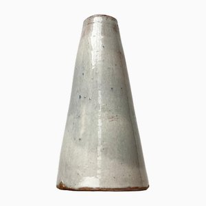 Minimalistische deutsche Mid-Century Studio Keramikvase, 1960er