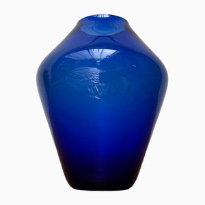 Mid-Century Minimalist Glass Vase, 1960s