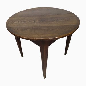 Round Oak Farm Table