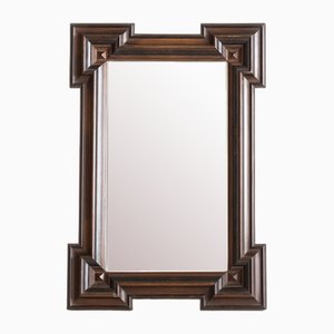 Continental Faux Grained Mirror, 19th Century