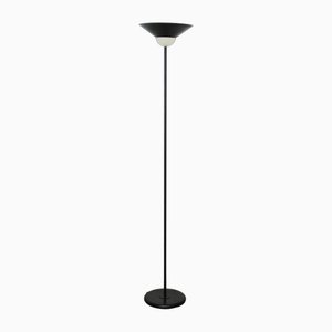 Black and White Glass Uplight attributed to Habitat, 1970s