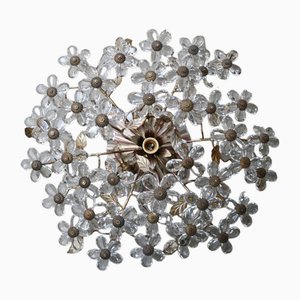 Applique Fleur en Verre Murano de Banci Firenze, 1960s