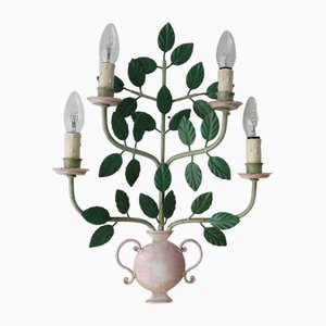 Hollywood Regency Italian Florentine Wall Lamp