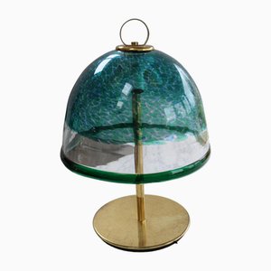 Grande Lampe de Bureau Mushroom en Verre de Murano de Leucos, Italie, 1960s