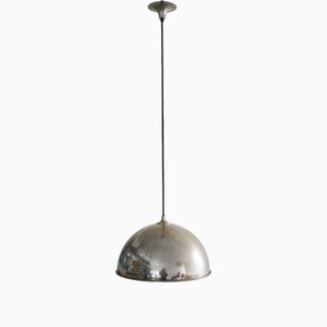 Lampe à Suspension Posa Vintage Plaquée Nickel par Florian Schulz