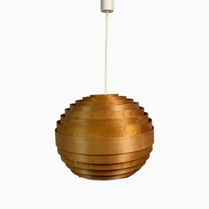 Scandinavian Wood Chip Pendant Light