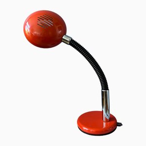 Lampe de Bureau Ajustable UFO Rouge Mid-Century Space Age