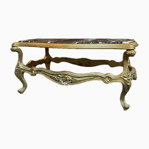 20th Century French Marble Top Coffee Table