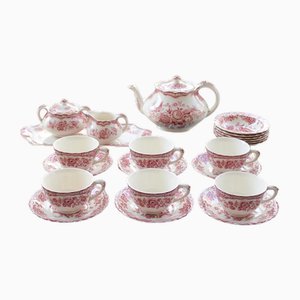 Tea Service from Crown Ducal, 1940s, Set of 22