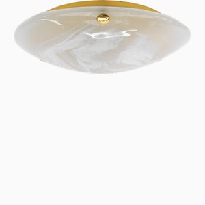 Hollywood Regency Bubble Glass Ceiling Lamp from Hillebrand, Germany, 1960s