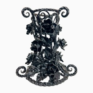 Bougeoir Art Nouveau en Fer Forgé dans le style de Lodewijk Van Boeckel, 1920s