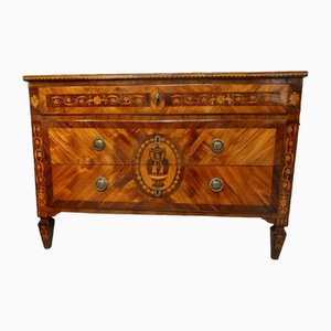 Neoclassical Chest of Drawers with Inlay