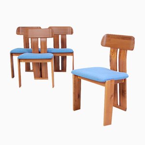 Marengo Chairs by Tarcisio Colzani for Mobilgirgi, 1970s, Set of 4