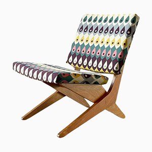 Model Fb18 Scissor Lounge Chair attributed to Jan Van Grunsven for Pastoe, Dutch, 1960s