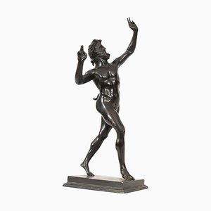 Musée De Naple de danza del pan grande de bronce, década de 1870