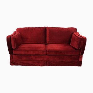 2.5 Seater Velvet Sofa with Adjustable Armrests