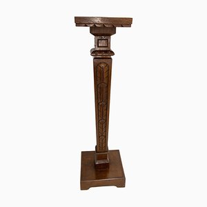 French Oak Plant Holder in the Louis Xiii Style, 1955