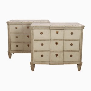 Commodes Breakfront, Suède, Set de 2