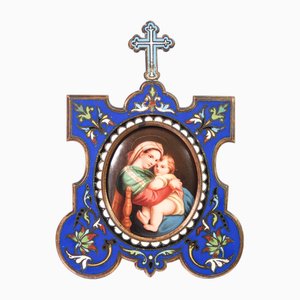 Miniatur der Madonna Della Postggiola, 1828