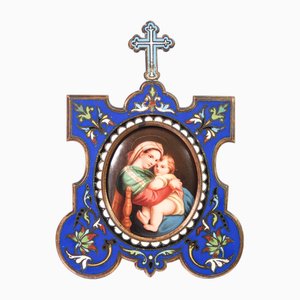 Miniature of the Madonna Della Postggiola, 1828