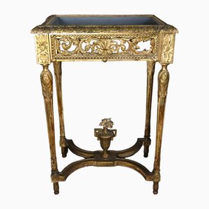 Vintage Golden Garden Console