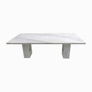 Delfi Marble Dining Table attributed to Marcel Breuer and Carlo Scarpa for Gavina, Italy, 1968