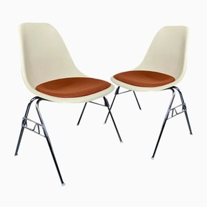 DSS Fiberglas Chairs by Charles & Ray Eames for Vitra, Set of 2