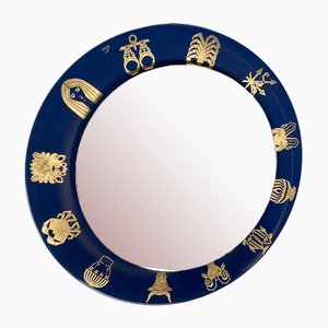 Zodiac Mirror by Piero Fornasetti