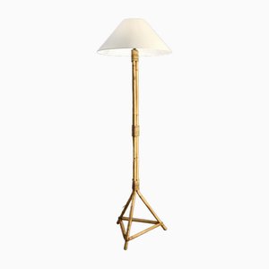 Tripod Lamp in Bamboo by Janine Abraham & Dirk Jan Rol, 1950
