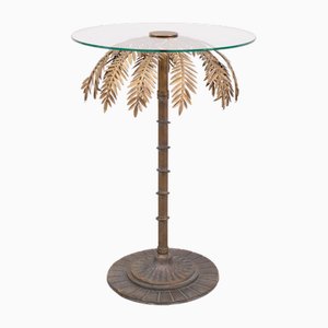 Bronze Tisch mit Palmen von Maison Jansen, 1970er