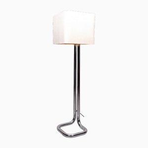 Space Age German Chrome Floor Lamp from Staff, 1970s