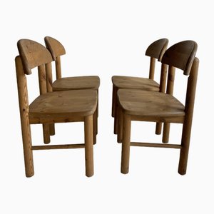 Midd-Cency Kiefernholz Chairs attributed to Rainer Daumiller, Set of 4