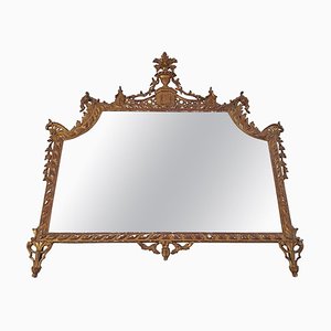 Italian Guilded Mantle Mirror, 1930s