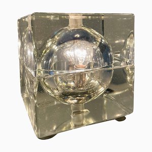 Tischlampe Cubosphere Alessandro Mendini zugeschrieben, Italien, 1968