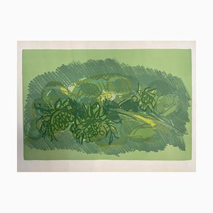 Ennio Morlotti, Sunflowers, 1975, Lithograph