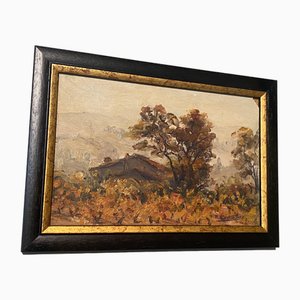 R. Devouassoux, Provençal Landscape, Painting, Framed