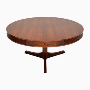 Vintage Drum Dining Table attributed to Robert Heritage for Archie Shine, 1960s